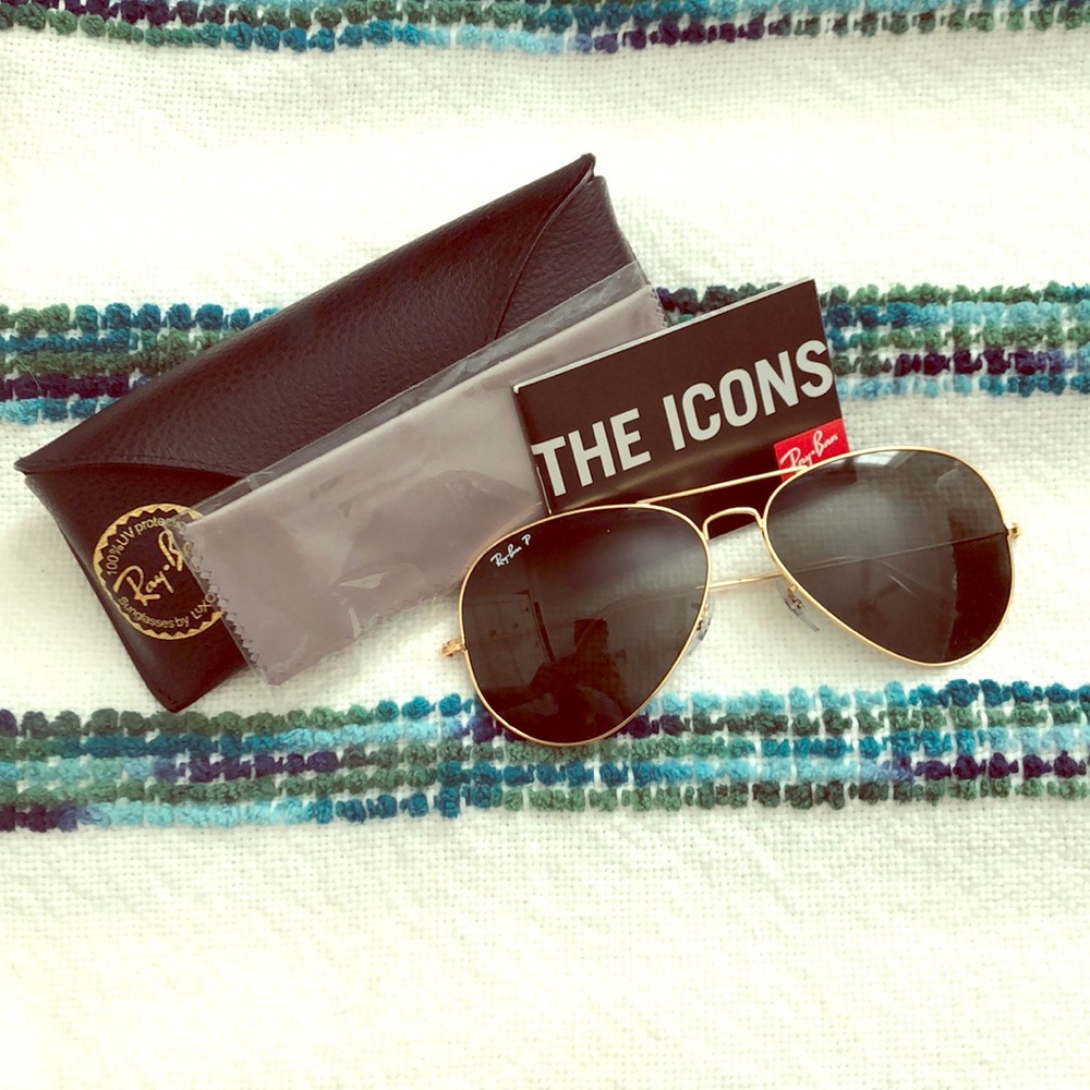 Ray-Ban Aviator Sunglasses (New)